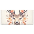 thumbnail image 2 of Deer Head Flowers Pencil Pen Cosmetic Holder Cup Makeup Brush Holder Desk Accessories Holder Acrylic Organizer for Office School Home, 2 of 7