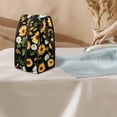 thumbnail image 3 of HELLHERO Sunflowers and Daisies Portable Iron Storage Holder with Zipper Closure Travel Iron Organizer, Case Only, 3 of 6