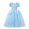 thumbnail image 3 of Disney disfraz de Cenicienta para niña, traje de princesa para fiesta de Halloween, Navidad, cumpleaños, boda, JYF, 3 of 4