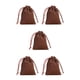thumbnail image 3 of Minnieouse Bolsa de joyería Bolsas pequeñas con cordón Anillos Embalaje Golosinas Regalos de fiesta de boda móviles Bolsas dibujables Café-8 Type2 NO2, 3 of 6