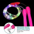 thumbnail image 4 of ZHAOCHENG Paquete de 2 cuerdas de saltar con luz LED, longitud ajustable y tres modos de luz, cuerda de saltar de velocidad para niños, espectáculo de luces, fitness, 4 of 4