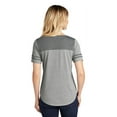 thumbnail image 2 of Sport-Tek Ladies PosiCharge Tri-Blend Wicking Fan Tee. LST403, 2 of 4