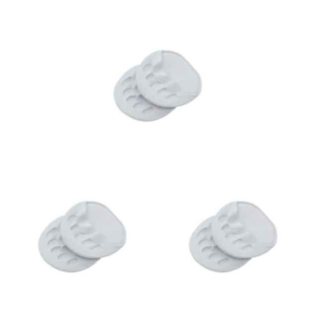 Guardurnaity 1 par de calcetín de algodón para mujer, calcetín para el antepié, transpirable, suave, antiampollas, almohadilla para los dedos Type1 NO1