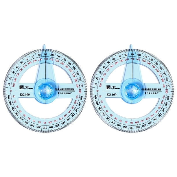 Protractor Ruler Circle Tools Drawing Geometric 360 Drafting Degree