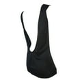 thumbnail image 5 of Tank Tops for Women under $5 Backless Tank Sleeveless Solid V-neck Top Black 2XL, 5 of 5