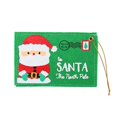 thumbnail image 1 of Sobre bordado de letras de Papá Noel, tarjeta de fieltro, adorno de decoración navideña, decoración del hogar, 2 ~ 20 piezas, 1 of 4