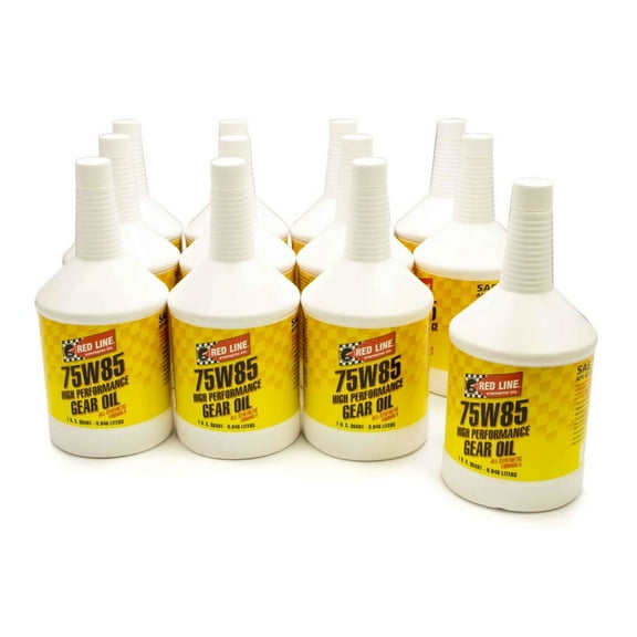 Red Line Oil 50104 Case of 12 Fully Synthetic 75W-85 GL-5 Differential Gear Oil