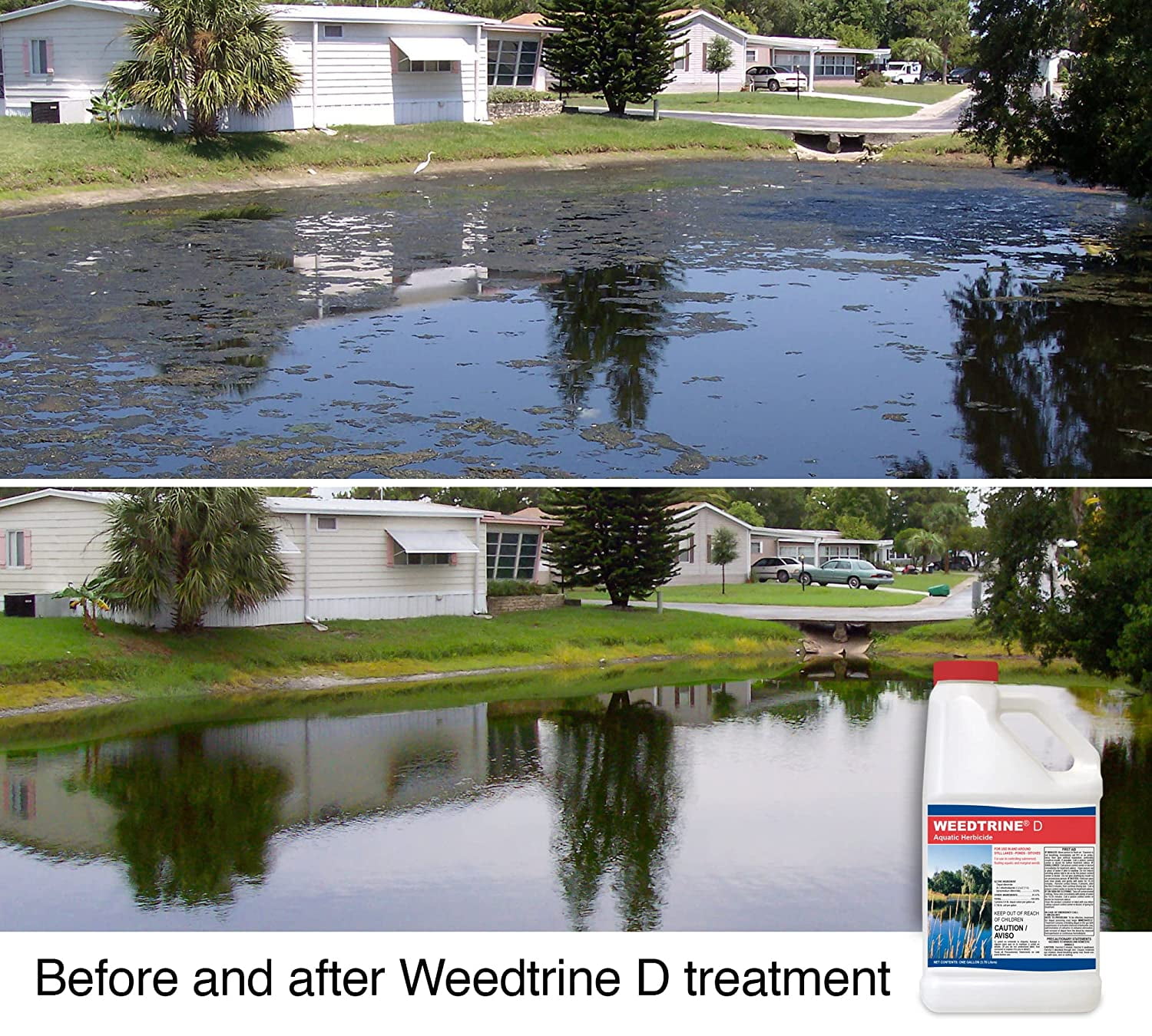 TopDawg 39668 1 gal Weedtrine D Aquatic Herbicide