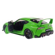 2023 Toyota GR Supra StreetFighter Green 1/18 Die Cast Model Car by Solido