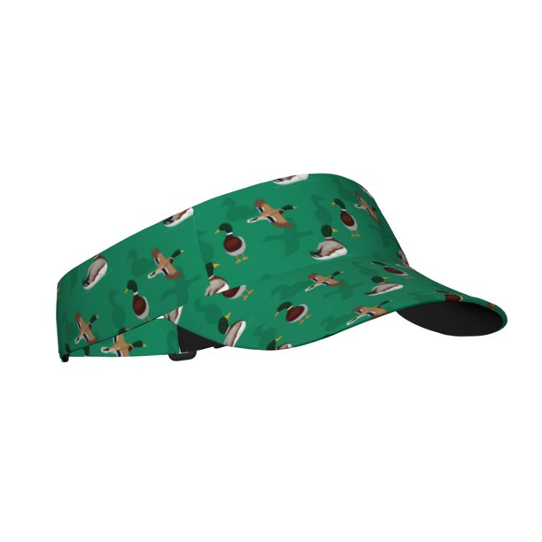 Balery Duck Mallard Flying Pose Gorra deportiva con visera ajustable para mujer y hombre (talla única)