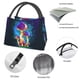 thumbnail image 4 of Fotbe Magic Mushrooms ,Fireflies Bolsa Térmica Portátil con Estampado, Bolsa de Entrega de Alimentos Aislada, Bolsa Reutilizable de Gran Capacidad para Comidas y Supermercado, 4 of 6