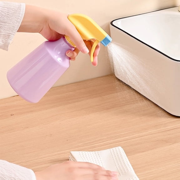 Upgraded Hand Operated Fine Mist Spray Bottle For Watering Plants Household Cleaning Hair Care And Moisturizing U