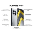 thumbnail image 4 of Smartphone Xiaomi Poco M8 Pro 5G 8+256 GB Plata+Audifonos Desbloqueado, 4 of 7