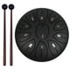 thumbnail image 1 of Instrumentos Tambor Lluvia Percusión La Mano 6 Pulgadas 11 Notas Con Batería Libro Mazos Selecciones Dedos para Entretenimiento Meditación Yoga Zen Regalos, 1 of 9