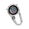 thumbnail image 4 of Carabiner Watch Digital LCD Sports Clip Watch Metal Luminous Belt Backpack Decoration Timer, 4 of 10