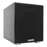 Rockville Rock Shaker 8" Black Powered Home Theater Subwoofer, 400W Peak/200W RMS, Class D, 20Hz-200Hz