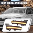 thumbnail image 2 of 1 Pair Side Wing Mirror Car Turn Signal Light 5E0949101 5E0949102 for Skoda Octavia MK3 5E 2012-2018, 2 of 6