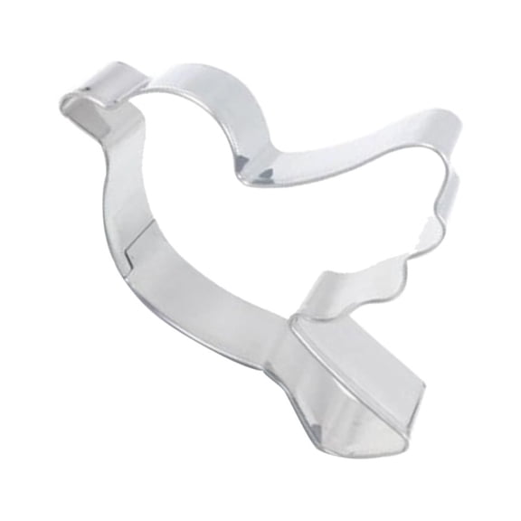 ADDHAT 1Pack Stainless Steel Cookie Cutter Bird Shape Biscuit Molds for Home Users