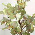 thumbnail image 3 of SAFAVIEH Faux 34.25 Inch Eucalyptus Potted Tree, White, 3 of 5