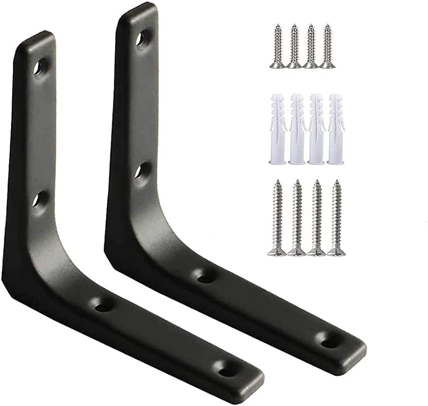 TILIYHELLO 2 Pieces Heavy Duty Shelf Brackets Wall Shelf Brackets   012f8bc1 9eb6 4659 85e9 464ce349fd2a.22dae46dc997d1d07fd1fa0ad6656e43 