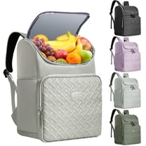 Stillithou Backpack Coolers Insulated Leak Proof for Women Men, 35 Cans Large Capacity Waterproof Cooler Backpack, Soft Portable Cooler Bag for Beach Travel Camping Picnic Work, Grey