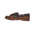 thumbnail image 2 of Zapato estilo Top Sailer, piel genuina, náutico, proceso artesanal, combinación de miel con marino talla 22.5 Top Sailer Clásico, náutico, casual, 2 of 5
