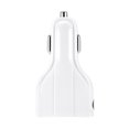 thumbnail image 1 of 3.0 de coche rápido 3USB de coche compatible con salida blanco Cola Cargador triple de corriente USB para automóvil, 1 of 5