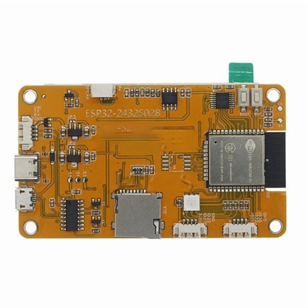 Placa de Desarrollo WiFi Bluetooth de 2,8 Pulgadas con Controlador ST7789, Pantalla LCD Tipo C + Interfaz Dual Micro-USB