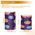 thumbnail image 6 of Yayeee Flameless Candles with Remote Flickering Battery Operated Multi Color Changing, Candy Cosmic Swirls, 6 of 7