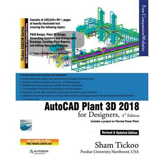 Pre-Owned AutoCAD Plant 3D 2018 for Designers