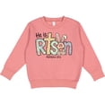 thumbnail image 2 of Inktastic He is Risen Easter Bunny Cross Toddler Sweatshirt, 2 of 4