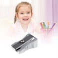 thumbnail image 3 of Metal Pencil Sharpener Single/Double Hole Pencil Sharpener --us P9E6, 3 of 8