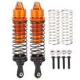 thumbnail image 2 of 2Pcs 115mm RC Aluminium Alloy Shock Absorber Damper for TRAXXAS SLASH 2WD 1/10 RC CarsOrange,, 2 of 5