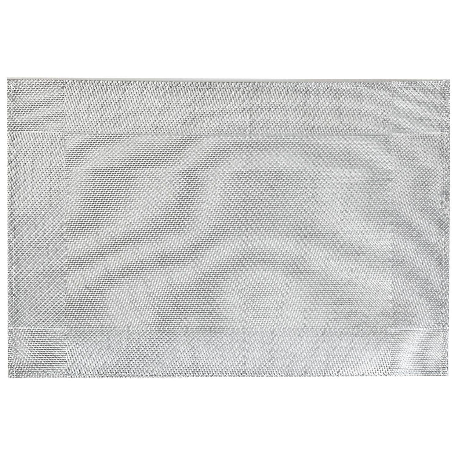 Vinyl Placemat (Classic) (Silver)(Set Of 12)