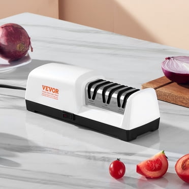 SKYSHALO Electric Knife Sharpener 3-Stage Sharpening Knife Grinder Diamond Abrasive