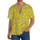 thumbnail image 1 of Fotbe Banana A Camisa Estampada de Manga Corta para Hombre, Casual de Verano, Estilo Playero, Sin Arrugas-Medium, 1 of 5