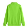 thumbnail image 4 of Stralyhd Womens Sweatshirts Polo Neck Pullover Long Sleeve Clothes Fall Casual Outfit with Pockets Green XL, 4 of 5