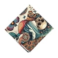 thumbnail image 3 of Ambesonne Occult Art Unisex Bandana, Mystic Forest Arcane, , Persian Orange and Dark Teal, 3 of 4