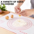 thumbnail image 2 of Shoreew Silicone Baking Mat Non-Stick Pastry Dough Rolling Mat with Measurement Marks Heat-Resistant Cookies Fondant Making Mat Thick Baking Pad, 2 of 7
