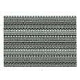 thumbnail image 1 of Aztec Cutting Board, Monochrome Geometrical Tribal Motifs Sun and Triangles Illustration, Decorative Tempered Glass Cutting and Serving Board, in 3 Sizes, by Ambesonne, 1 of 2