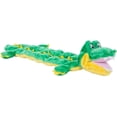 thumbnail image 1 of Outward Hound Squeaker Matz Plush Gator Dog Toy, XL, 1 of 5