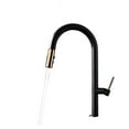 thumbnail image 2 of Pull Out Kitchen Faucet Newly Arrived Rose gold and Black Sink Mixer Tap 360 degree rotation kitchen mixer taps Kitchen Tap, 2 of 7