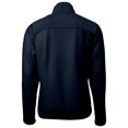 thumbnail image 3 of Men's Cutter & Buck Navy Los Angeles Dodgers Big & Tall Americana Cascade Eco Fleece Full-Zip Jacket, 3 of 3