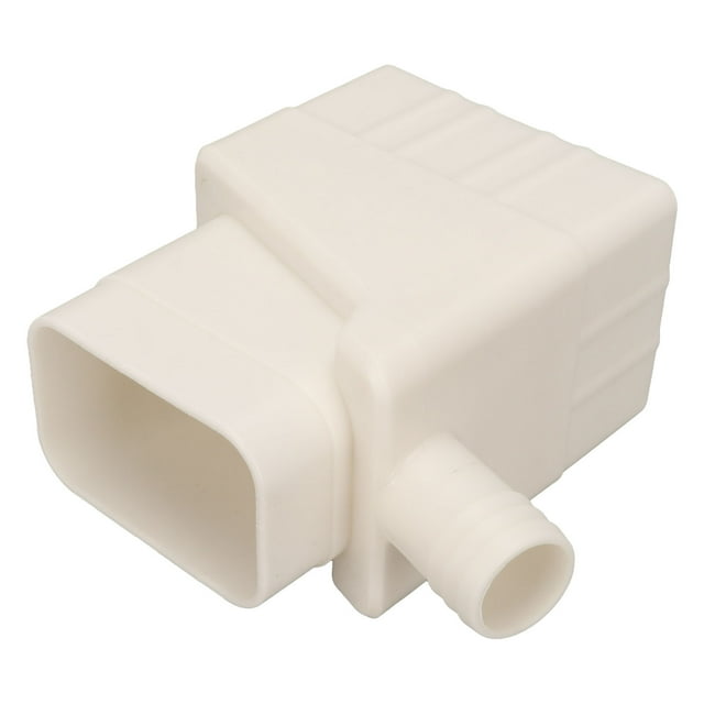 Water Diverter System, Rectangular Easy Installation Rainwater Collection System 40 Inch Hose For Garden Watering White,Black,Green,Dark Brown