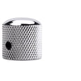 thumbnail image 3 of 4pcs Guitar Bass Dome Control Knobs for Replacement With Spanner (Chrome), 3 of 4
