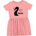 thumbnail image 3 of Inktastic Always Be a Dragon Girls Toddler Dress, 3 of 5