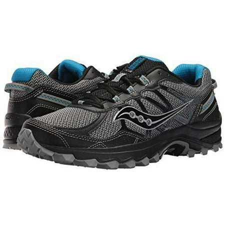 Saucony Men's Excursion TR11 Running Shoe S20392-9, Black/Blue 7