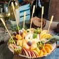 thumbnail image 4 of Bamboo Skewers 4.7 Inch, 300 PCS Skewers for Grilling, BBQ, Fruit Kabobs, Appetizers, Sandwich, Drink., 4 of 7