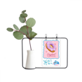 thumbnail image 1 of Dona amante Western postre Jarrones colgantes de vidrio transparente Decoración Botella, 1 of 4