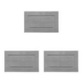 thumbnail image 2 of relayinert 1/2/3 Anti-slide And Stylish Rug - Comfortable And Floor Mat For Bathroom Waterproof light gray 40*60cm 3PCS, 2 of 6